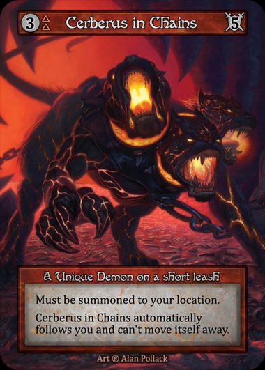 [Fire] Cerberus in Chains [beta-Unique]